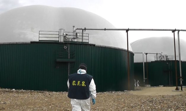 A Tortona si brucia il biogas, che provoca numerose sostanze chimiche, alcune di queste nocive per la salute umana