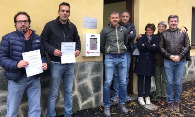 Un’azienda di Voghera regala un defibrillatore al Comune di Fabbrica Curone in memoria di un collega