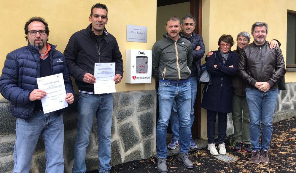 Un’azienda di Voghera regala un defibrillatore al Comune di Fabbrica Curone in memoria di un collega