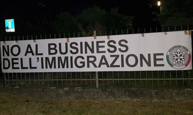 Casapound manifesta contro gli immigrati, ma non sono previsti nuovi arrivi a Tortona