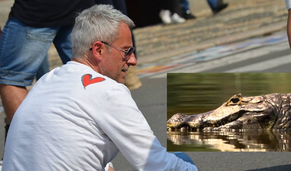 Un coccodrillo a Castelnuovo Scrivia? Il Sindaco: “Denuncia ai Vigili, avvisata la Forestale, posti cartelli, nessuna impronta”