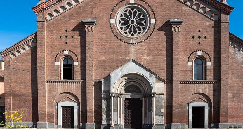 Il vento distrugge l’antica vetrata della chiesa parrocchiale di Castelnuovo Scrivia