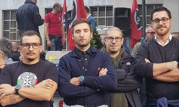 Una delegazione di CasaPound Tortona a Trieste per ricordare i 100 anni della vittoria
