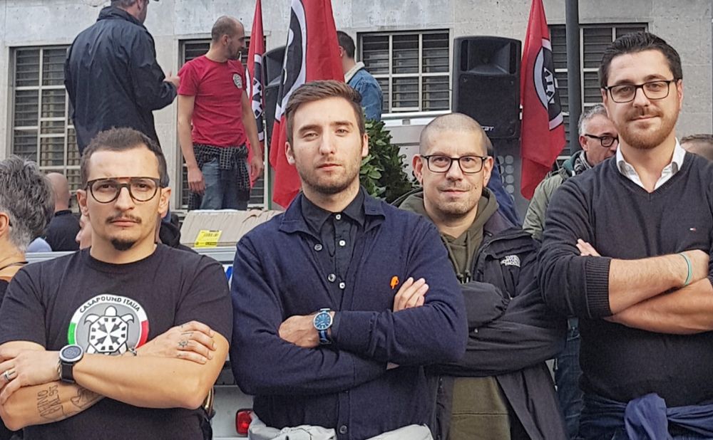 Una delegazione di CasaPound Tortona a Trieste per ricordare i 100 anni della vittoria