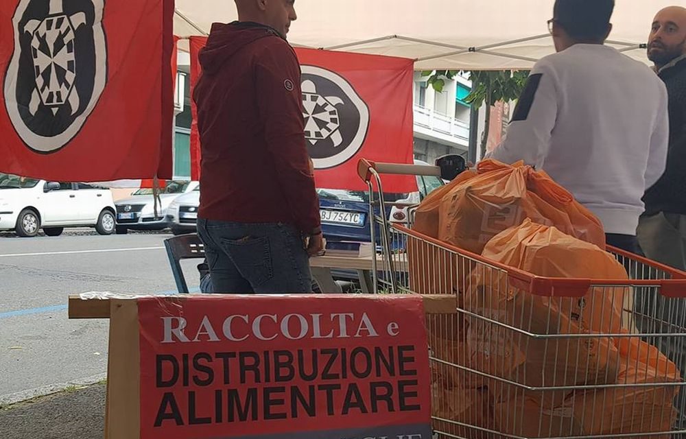 Tortonesi contro: gli antifascisti manifestano davanti alla Prefettura, Azione Tortona raccoglie alimentari per l famiglie in difficoltà