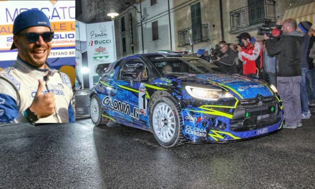 Il salese Luca Beltrame campione del mondo di rally insieme ad Enrico Brazzoli di Saluzzo