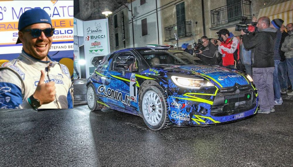 Il salese Luca Beltrame campione del mondo di rally insieme ad Enrico Brazzoli di Saluzzo