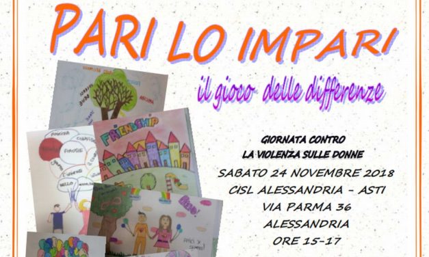 Sabato  la Cisl di Alessandria una mostra di disegni per educare al rispetto e alla parità tra i sessi