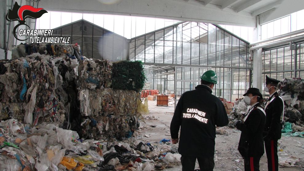 I Noe di Alessandria scoprono un vivaio trasformato in discarica