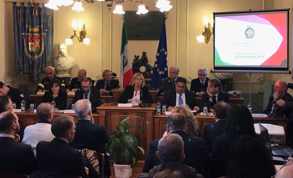 Imperia, Vertice in Prefettura sui danni della mareggiata e delle avversità meteorologiche