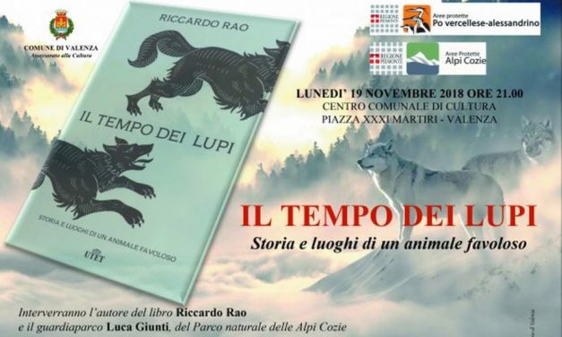 Lunedì a Valenza si presenta il libro “il tempo dei lupi”