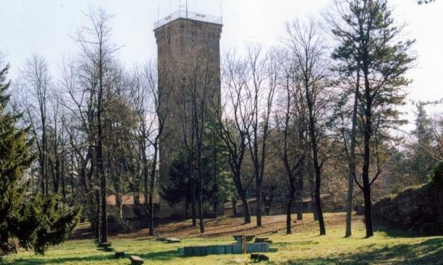 Giovedì Novi Ligure illumina la torre di colore viola per la lotta al tumore