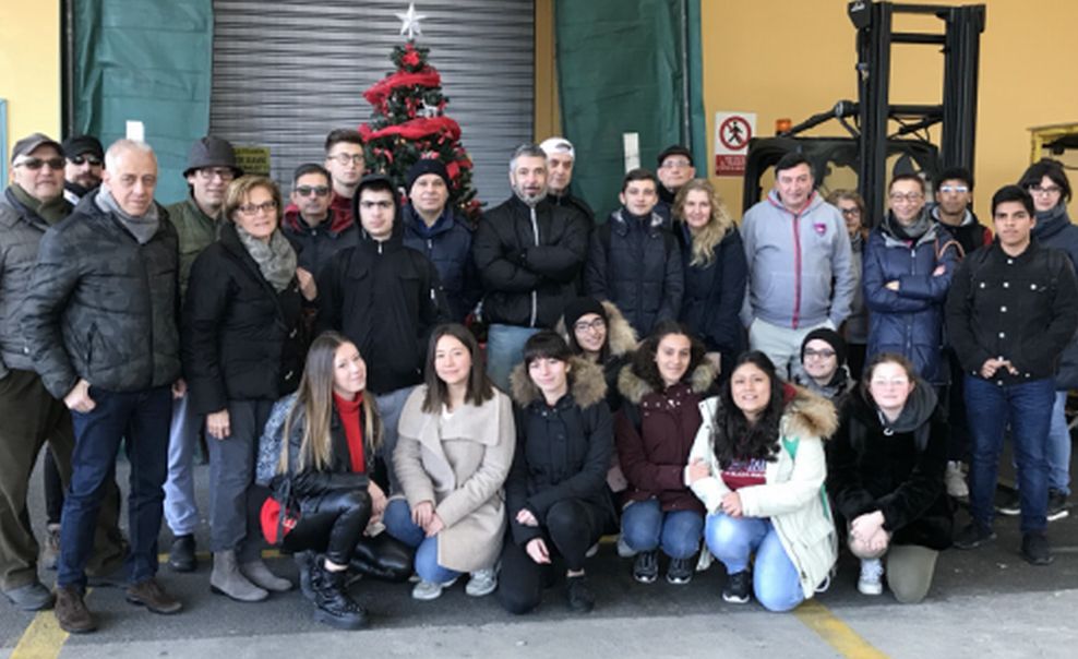 Gli studenti della Ciampini-Boccardo di Novi Ligure vicino ai lavoratori Pernigotti