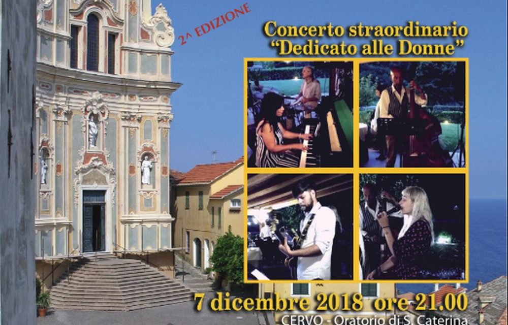 Venerdì a Cervo un concerto di musica swing dedicato alle donne