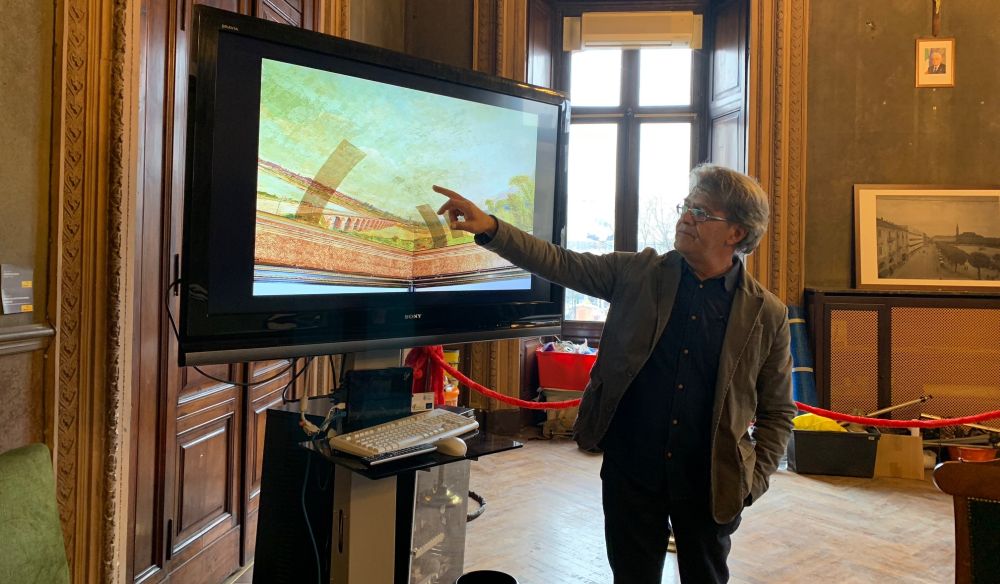 Conclusi i restauri agli affreschi di Sassi nel Municipio di Alessandria