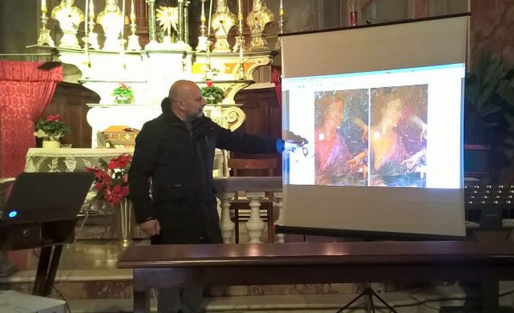 A Gremiasco inaugurati il  coro ligneo e il dipinto “Sacra Famiglia e Santi”