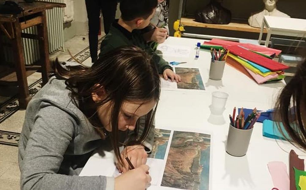 Sempre tanti bimbi al Museo del Divisionismo di Tortona e alla Gipsoteca della Fondazione