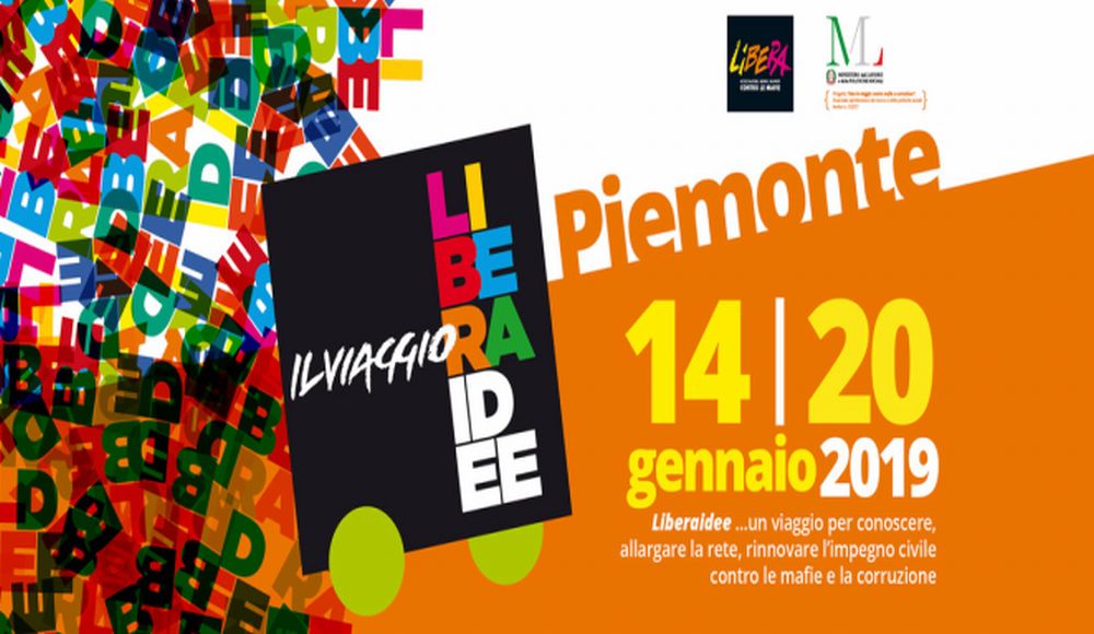 Da Lunedì il viaggio di Libera idee ad alessandria