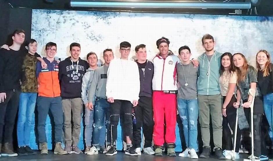 Il “Marconi-Carbone” di Tortona in Settimana Bianca al Villaggio Olimpico