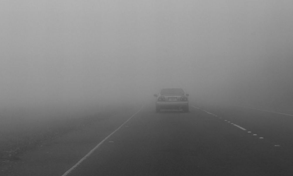 La nebbia causa tre incidenti e quattro feriti in un’ora ad Alessandria