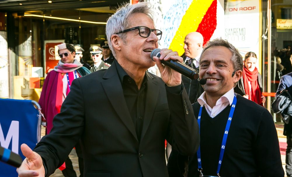 Il Dianese Gianni Rossi torna al Festival di Sanremo con il suo speciale Red Carpet