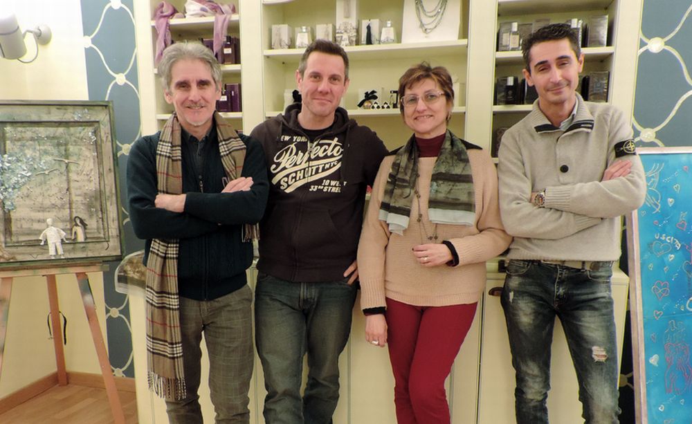 Sabato a Tortona il finissage della mostra di Fabrizio Falchetto, Fabio Bertoni, e Roberto Bottone