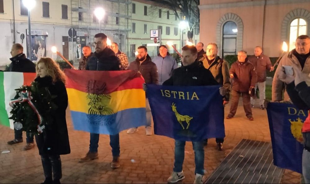 Sabato a Tortona CasaPound ricorda i martiri delle Foibe