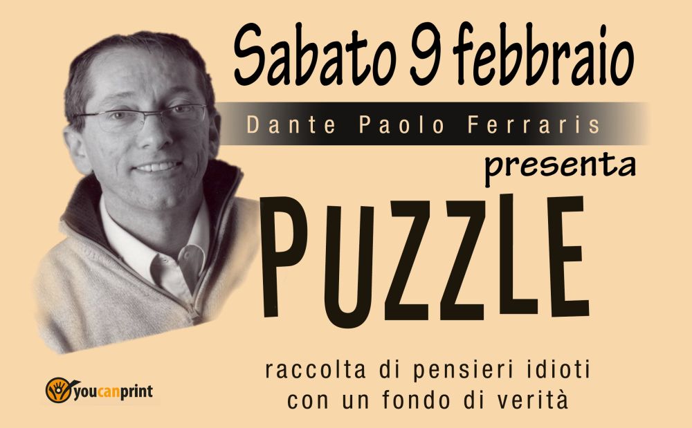 Sabato al museo della Gambarina di Alessandria si presenta il libro “Puzzle”