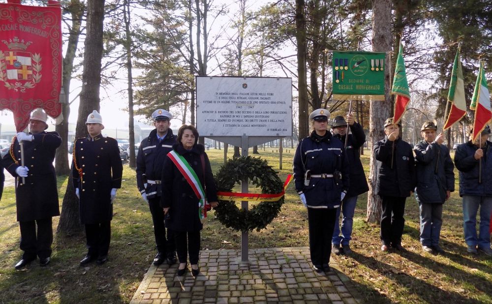 Le iniziative per il Giorno del Ricordo a Casale Monferrato