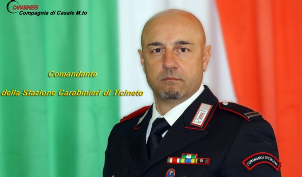 Ad Antonio Narcisi il Comando dei carabinieri di Ticineto Po