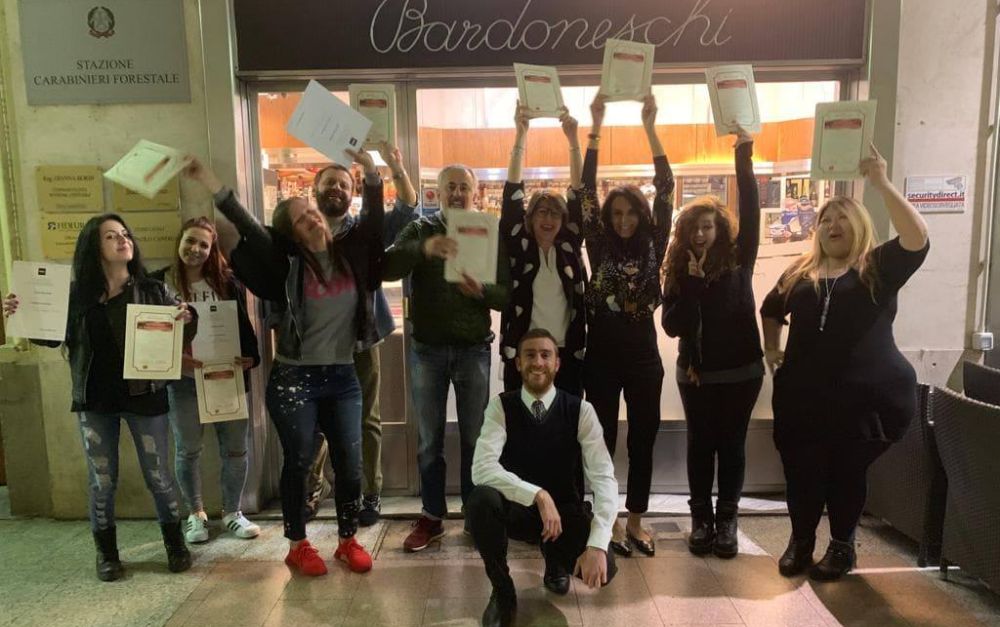 Tortona ha 9 nuovi baristi grazie al corso del Bardoneschi. Tutti i nomi