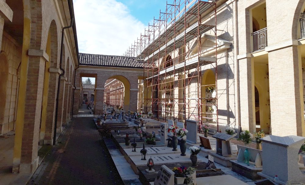 Tortona, al via i lavori di ristrutturazione del cimitero urbano