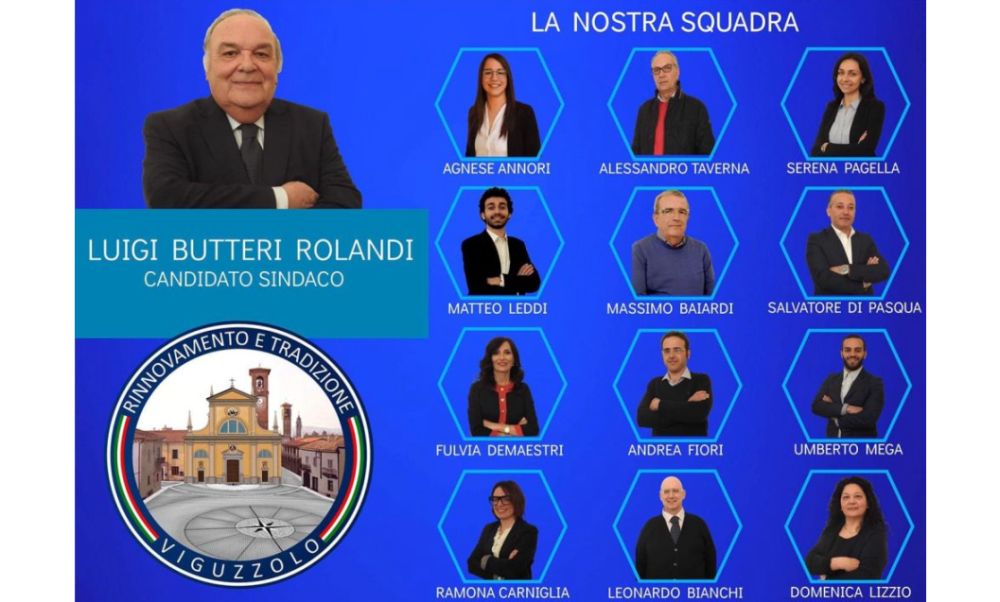 Si vota anche nei Comuni del Tortonese: ecco la lista di Butteri per Viguzzolo
