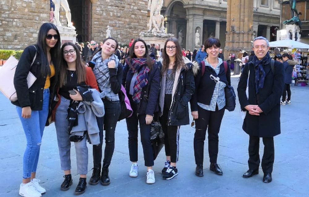 Gli studenti tortonesi del Marconi a Firenze