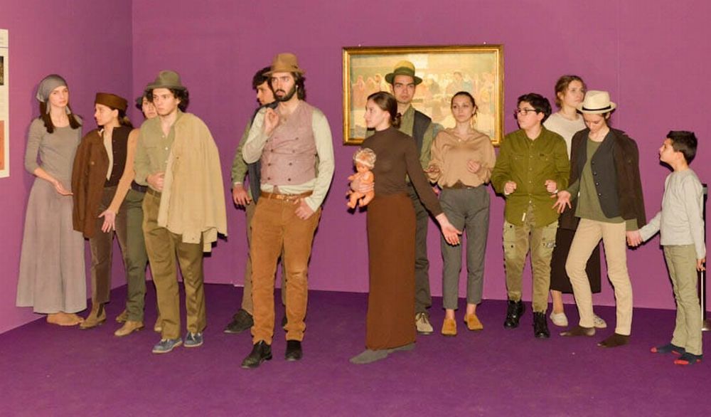 I Giovani del Liceo “Peano” di Tortona hanno messo in scena il Quarto Stato ad Alessandria grazie a Manuela Bonadeo