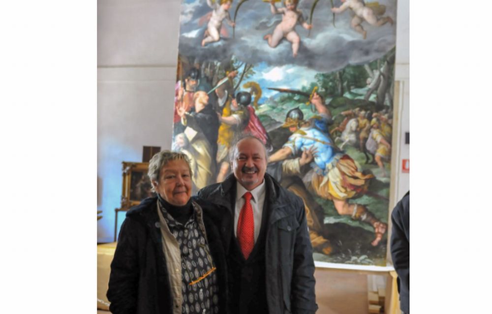 Presentazione del restauro del ‘Martirio di San Pietro da Verona’ a Bosco Marengo