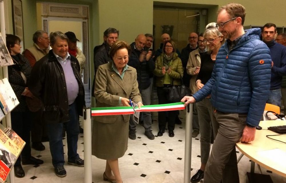 Inaugurata a Tortona la sezione della Biblioteca dedicata a Fausto Coppi