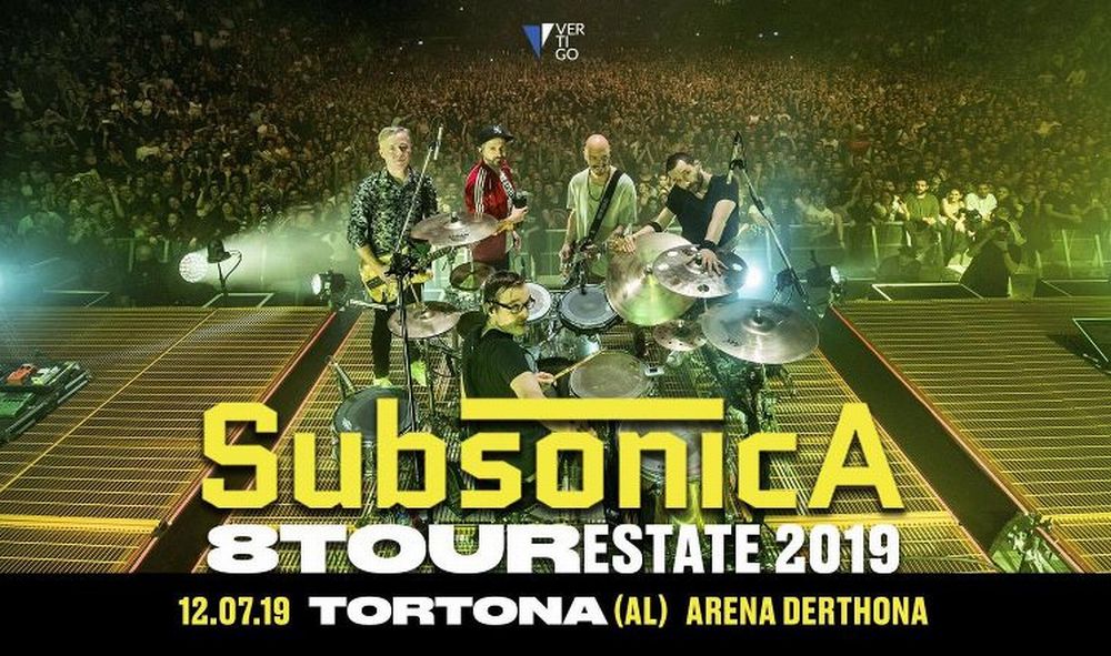 A Tortona il secondo appuntamento di Arena Derthona sarà coi Subsonica