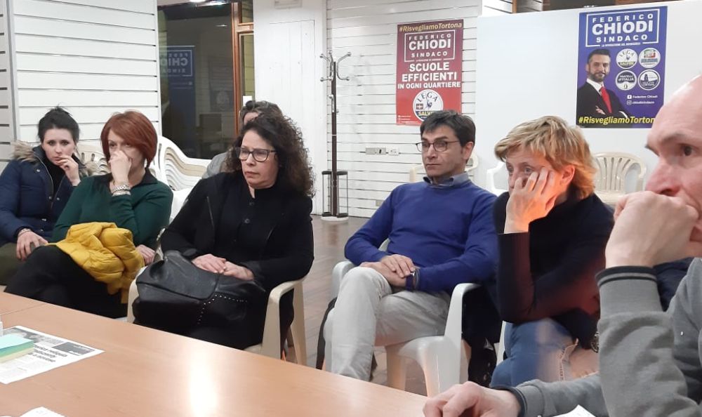 Crisi del Commercio a Tortona: il candidato Sindaco Federico Chiodi incontra gli operatori per aiutarli