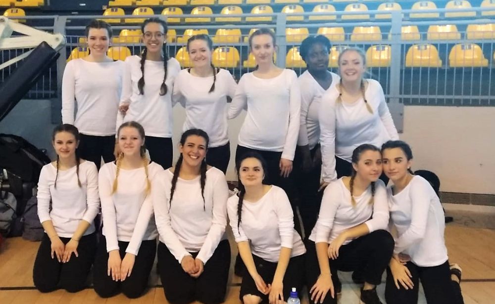 Le ragazze del Marconi di Tortona ben figurano alle Olimpiadi di danza