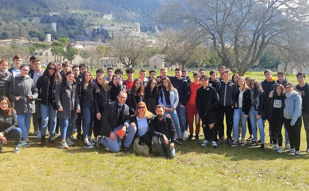 Gli studenti del “Marconi” di Tortona in visita in Umbria