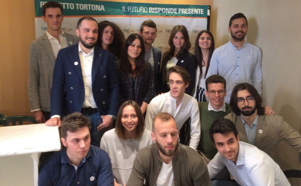 Presentata la lista dei giovani under 30 che appoggia Bardone, novità della campagna elettorale a Tortona