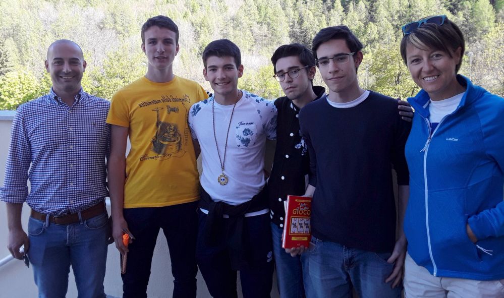 Alberto e Leo Coscia del  liceo Amaldi di Novi Ligure vincono la gara regionale math 2019 a Bardonecchia