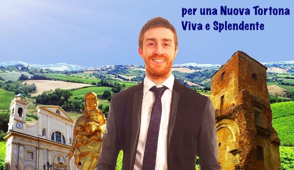 Andrea Bani candidato con “Nuova Tortona” parla dei progetti per rilanciare la città che ama. L’intervista