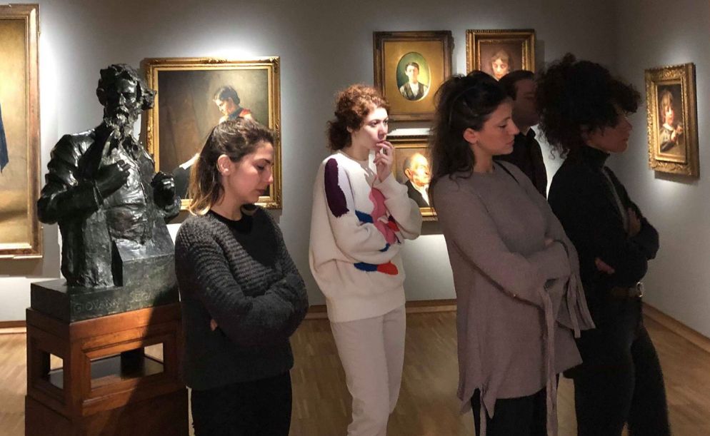 Gli studenti di Brera hanno visitato il Museo del Divisionismo. Le immagini