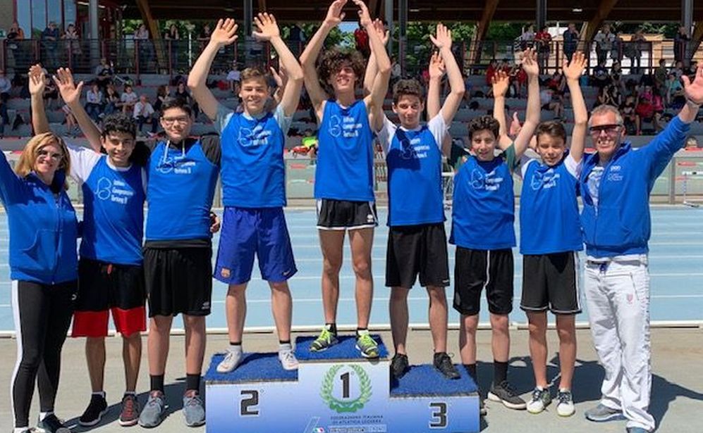 Bella prestazione dei giovani dell’istituto comprensivo B di Tortona ai regionali di atletica leggera