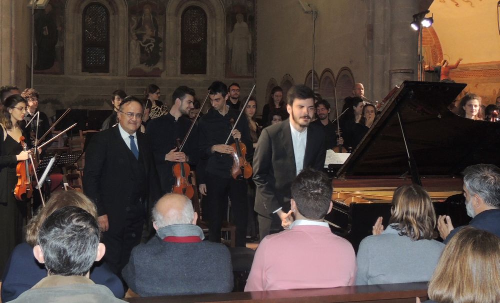 Stupenda serata a Rivalta Scrivia per l’inaugurazione del Festival delle orchestre giovanili. Le immagini