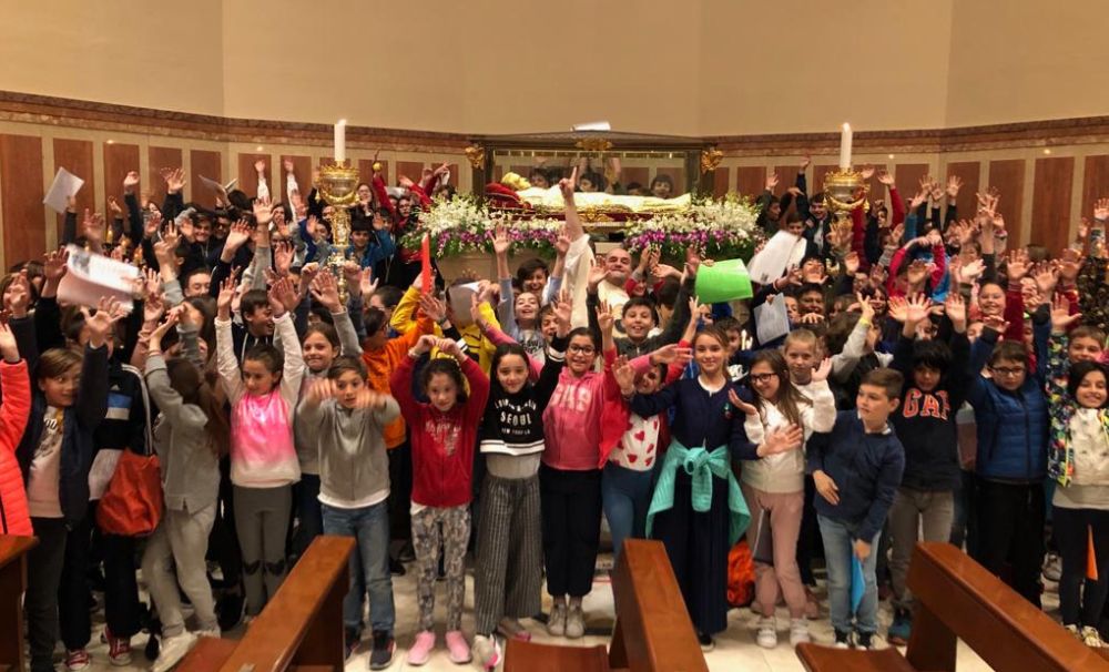 Celebrata la festa di San Luigi Orione a Tortona col Vescovo tanta gente e molti bambini