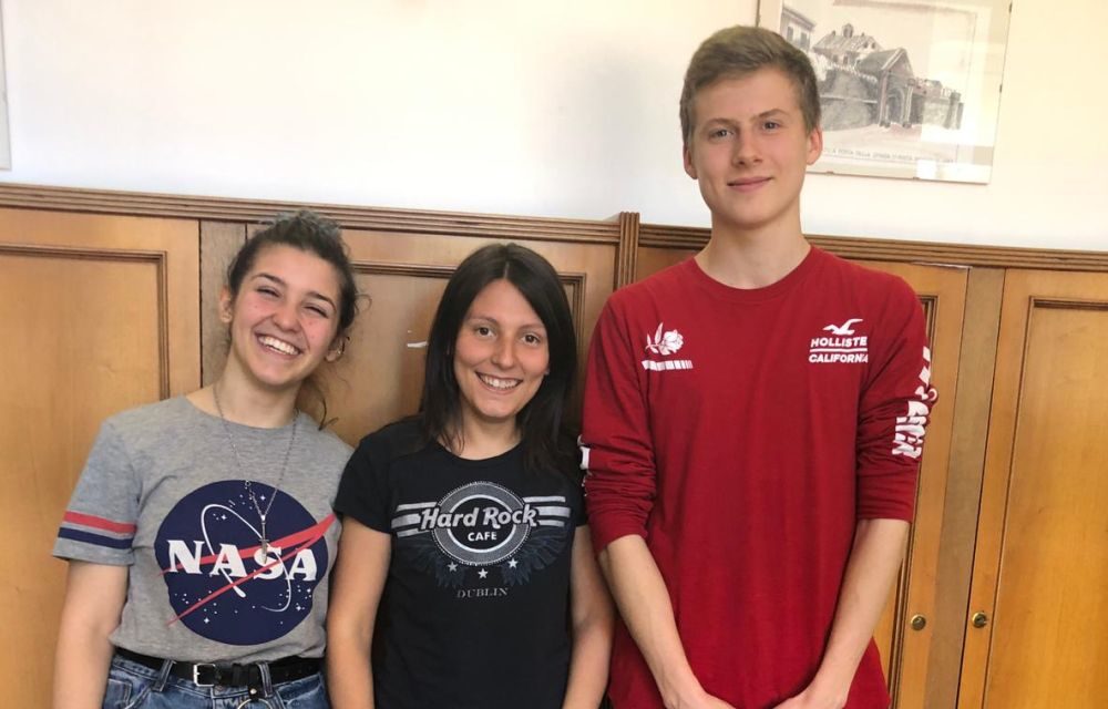 Luisa Falcione e Francesco Lantero di Ovada insieme a Camilla Dente vincono concorso Repubblica scuola