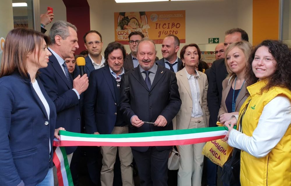 Ad Alessandria inaugurato il primo mercato coperto di Campagna amica
